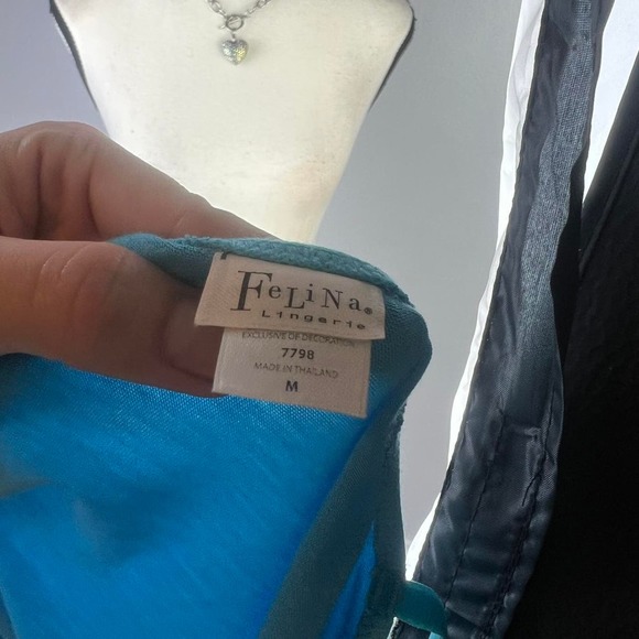 Mermaidcore y2k blue lace - Picture 3 of 3